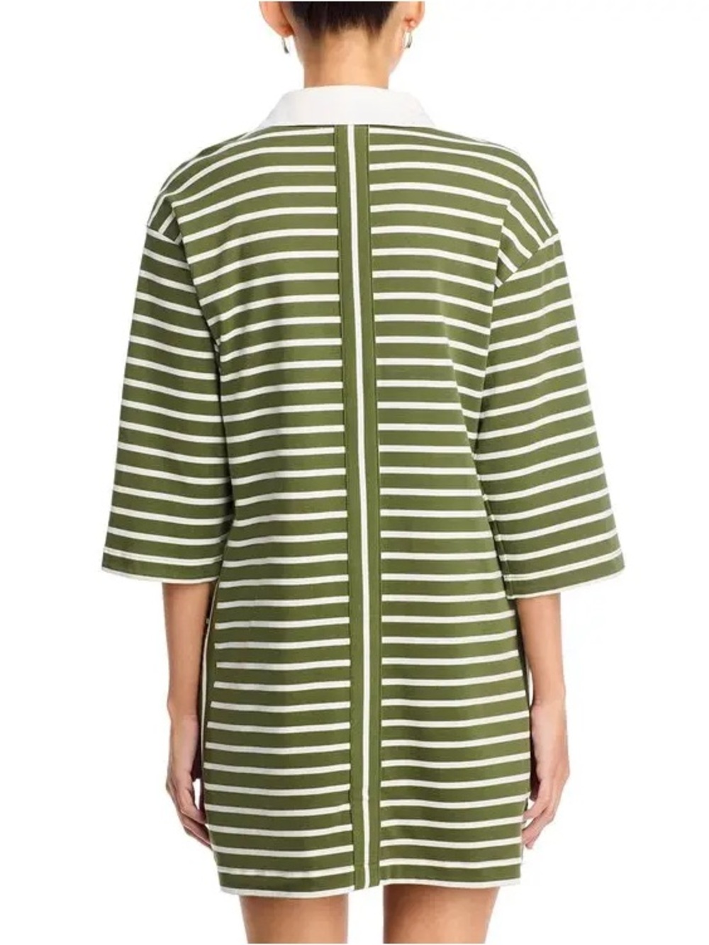 Tommy Bahama Jovanna Rugby Dress in Olive Tree Size XS - Picture 4 of 10